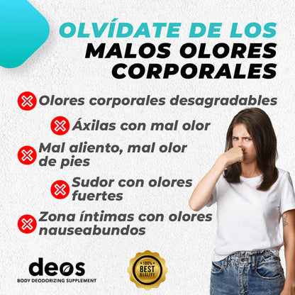 DEOS – Desodorante Interno en Cápsulas